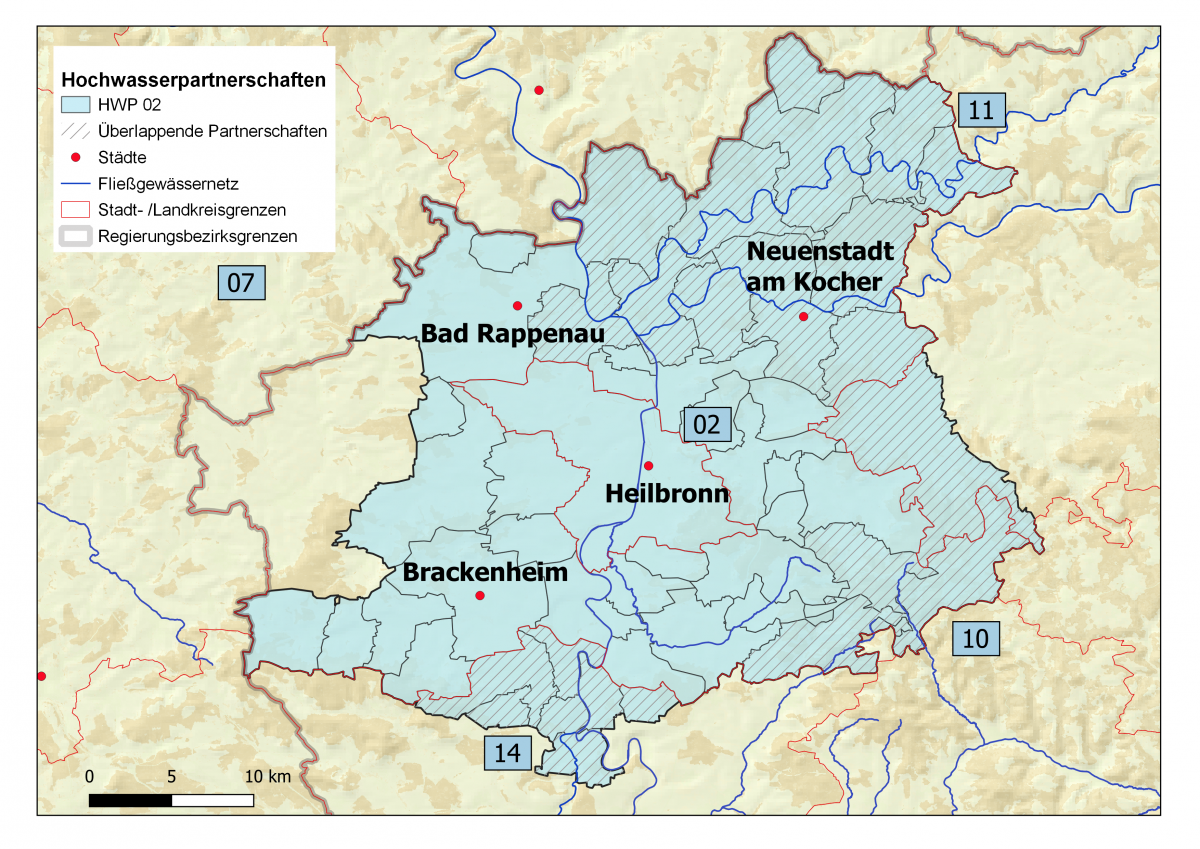 Einzugsgebiet Neckar/Heilbronn